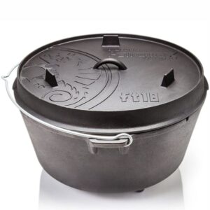 Ketaus Puodas Petromax FT18 (su kojelėmis) 18.8 l