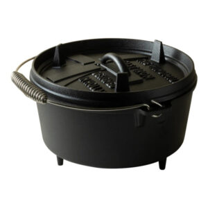 Ketaus puodas The Windmill Dutch Oven 3.8 L (su kojelėmis)
