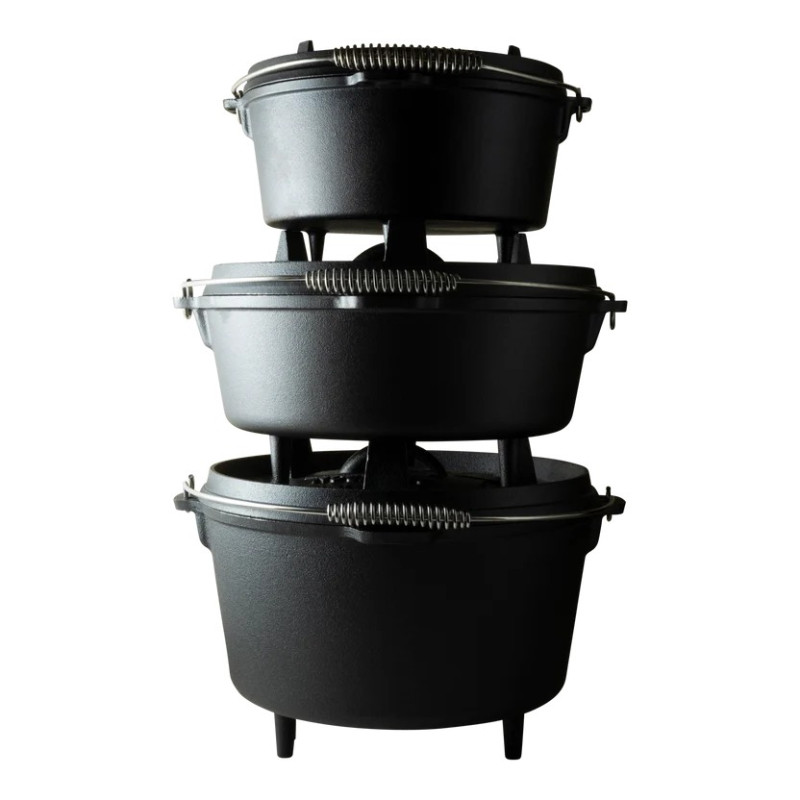 Ketaus puodas The Windmill Dutch Oven 3.8 L (su kojelėmis) – Paveikslėlis 5