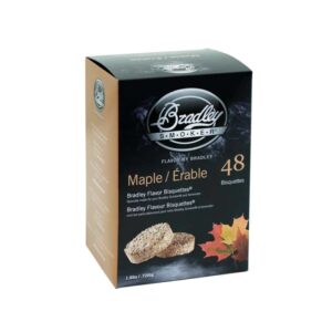 Klevo medienos briketai Bradley Smoker 48vnt.