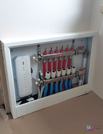 šildomų grindų automatika Valdiklis termostatinėms pavaroms EU-L-5s