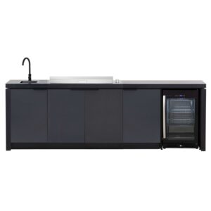 Lauko virtuvė Cabinex Classic su Beefeater Proline Flatlid 6 degiklių dujiniu griliumi