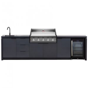 Lauko virtuvė Cabinex Premium su Beefeater 1600E 5 degiklių dujiniu griliumi
