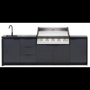 Lauko virtuvė Cabinex Premium su Beefeater 1600S 5 degiklių dujiniu griliumi (be šaldytuvo)