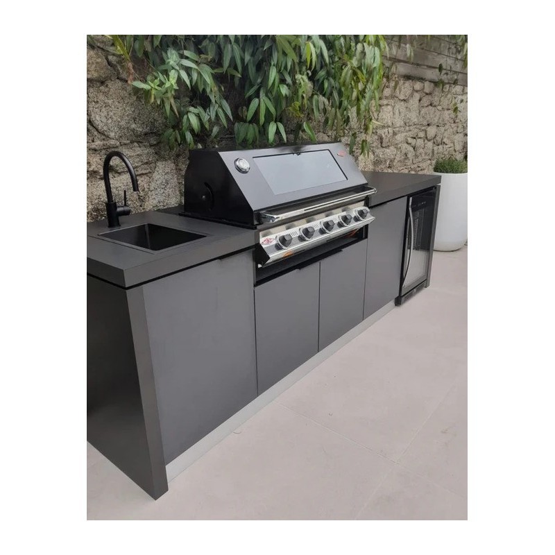 Lauko virtuvė Cabinex Premium su Beefeater S3000E 5 degiklių dujiniu griliumi (be šaldytuvo) – Paveikslėlis 3