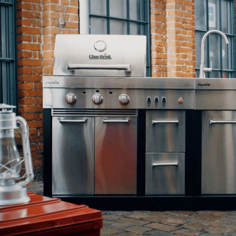 Dujinis grilis - lauko virtuvė Char-Broil Ultimate 3200 – Paveikslėlis 7
