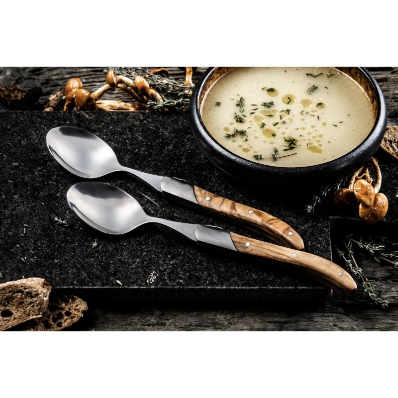 Šaukštų rinkinys Forged Luxury Line Olive Wood – Paveikslėlis 5
