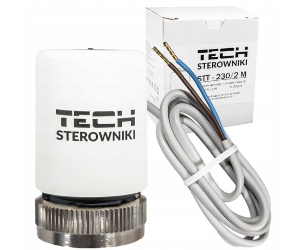 Tech termoelektrinė pavara 230V M30x1,5 viskas kartu