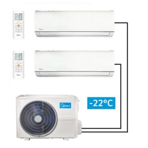 Oras-Oras Midea MULTISPLIT dvi patalpos 5.3kW