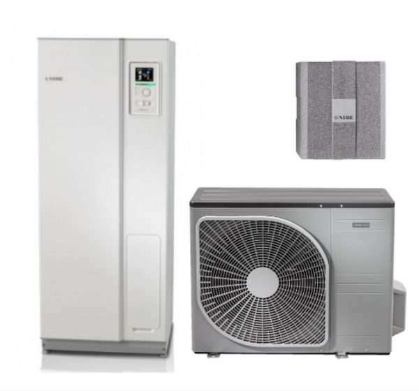 Šilumos siurbliai NIBE Split 6kW HBS20+AMS20+VVM225 R32