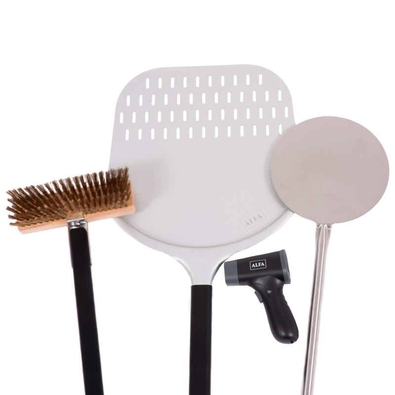 Picos ližių ir šepečio rinkinys Alfa Forni Professional 30cm – Paveikslėlis 2