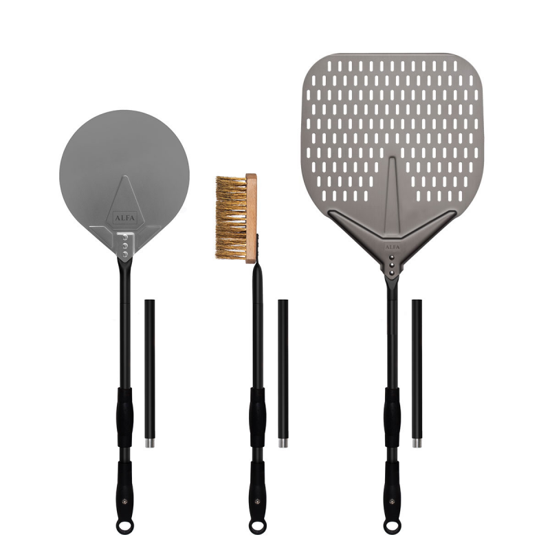 Picos ližių ir šepečio rinkinys Alfa Forni Professional 30cm