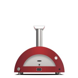 Malkinė Picos Krosnis Alfa - MODERNO 3 Pizze : Spalva - Antique Red