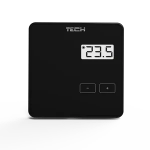 Belaidis termostatas EU-R-8b juodas