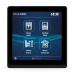 CP-04m Laidinis multifunkcinis valdymo pultas meniu ekranas