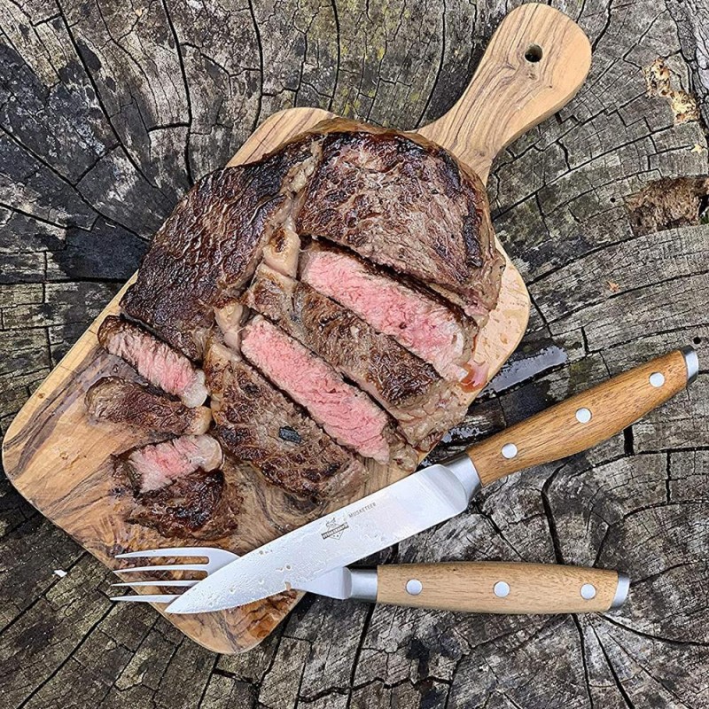 Šakučių ir Peilių Rinkinys Steak Champ – Paveikslėlis 3