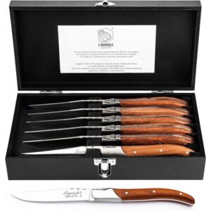 Steiko peilių rinkinys Forged Luxury Line Pakka Rose