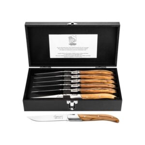 Steiko peilių rinkinys Forged Luxury Line Olive Wood