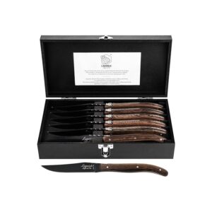 Steiko peilių rinkinys Forged Luxury Line Wengé Black