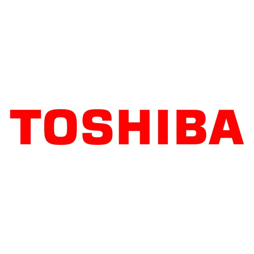 TOSHIBA raudonas logo