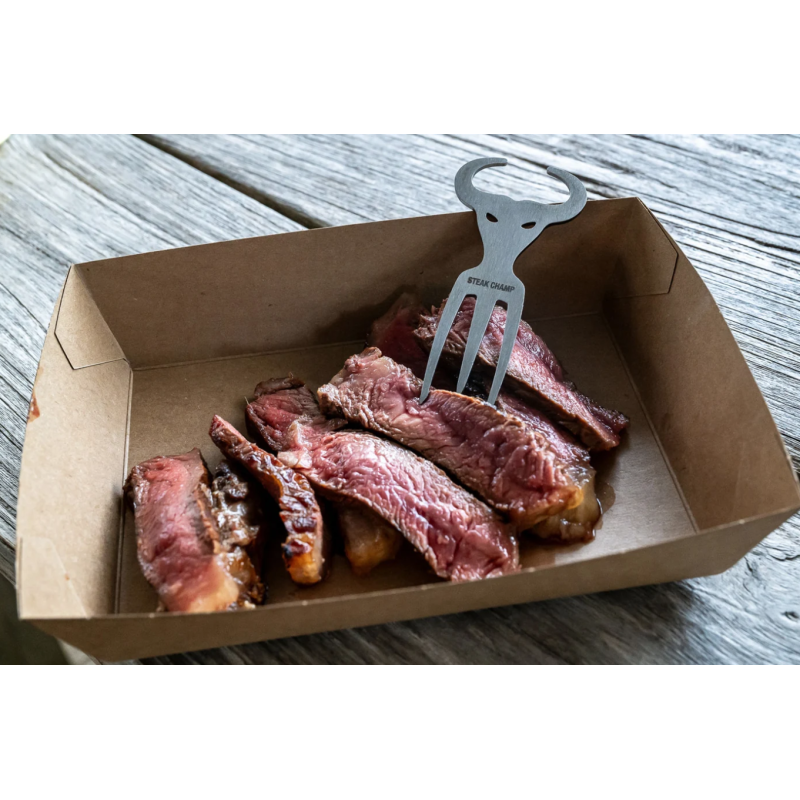 Užkandžių šakutės Steak Champ Baby Bull Fork 2 vnt. – Paveikslėlis 5