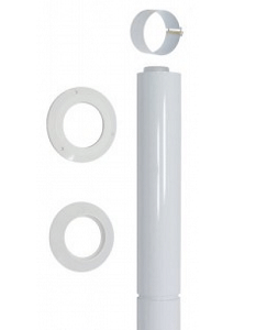 Vaillant horizontalus dūmtraukis