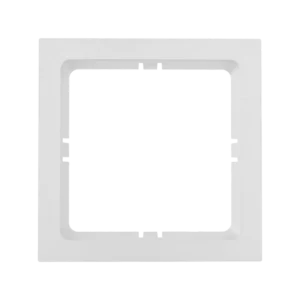BEZEL-W Rėmelis termostatams baltas, iš priekio