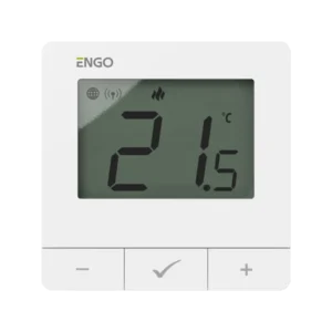 Belaidis internetinis temperatūros valdiklis E25-24W priekis